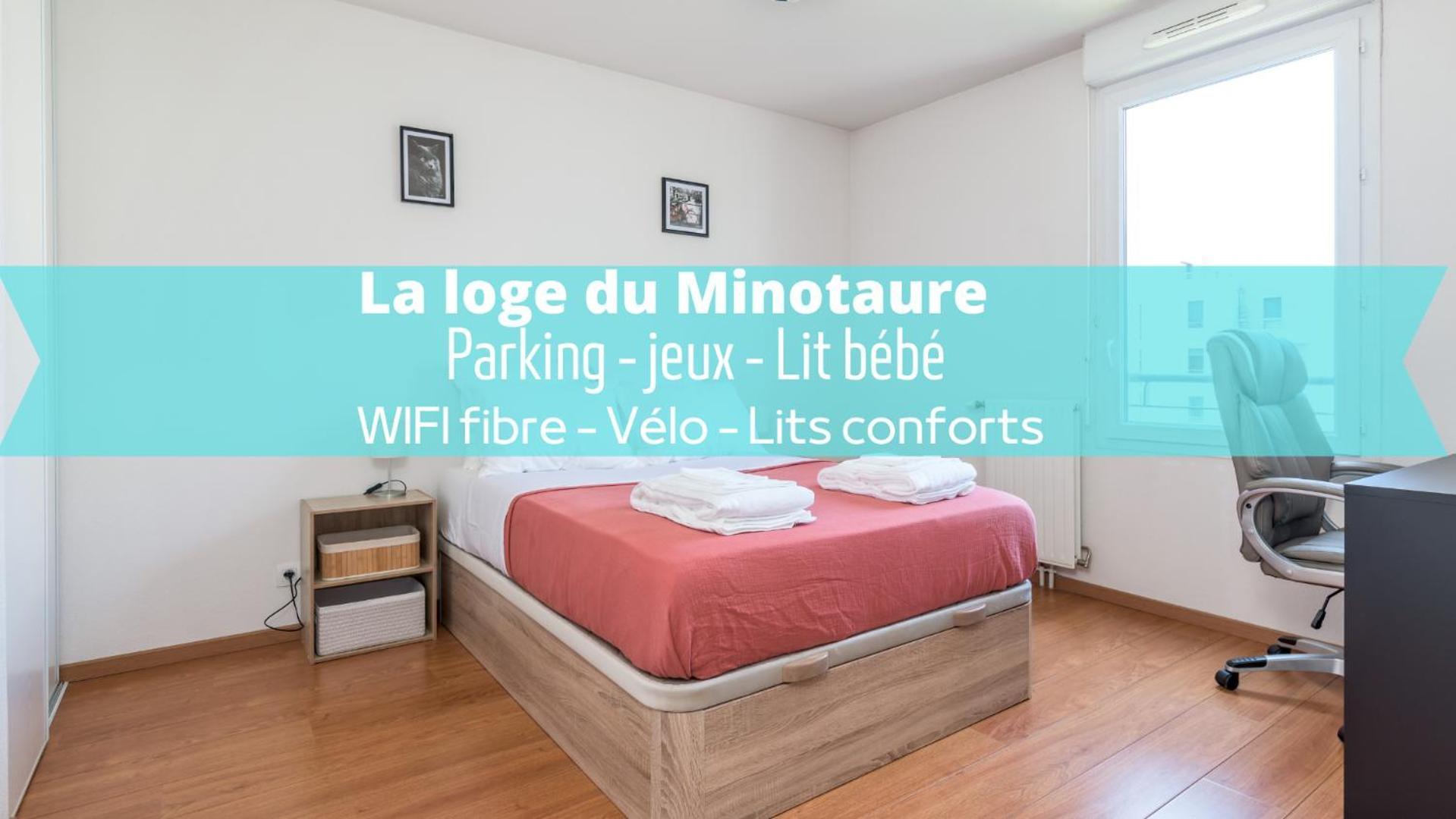 La Loge Du Minotaure, Parking Et Bureaux Apartment Toulouse Exterior photo